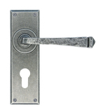 33703 - Pewter Avon Lever Euro Lock Set - FTA Image 1 Thumbnail
