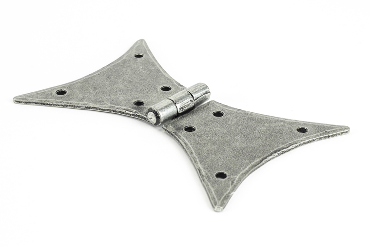 33761 - Pewter 5'' Butterfly Hinge (pair) - FTA Image 1