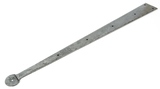 33787 - Pewter 24'' Penny End Hinge Front (pair) - FTA Image 1 Thumbnail