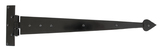 33808 - Black 22'' Arrow Head T Hinge (pair) - FTA Image 1 Thumbnail