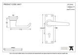33877 - Black Deluxe Lever Lock Set - FTA Image 3 Thumbnail