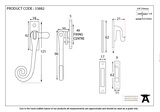 33882 - Black Locking Deluxe Monkeytail Fastener - LH - FTA Image 2 Thumbnail