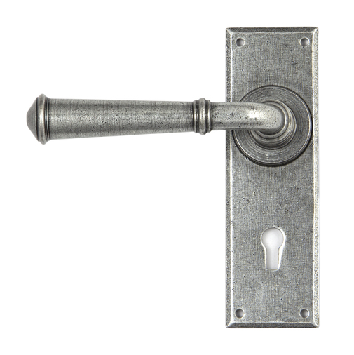 45125 - Pewter Regency Lever Lock set - FTA Image 1