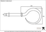 45291 - Pewter Hook Curtain Finial (Pair) - FTA Image 2 Thumbnail
