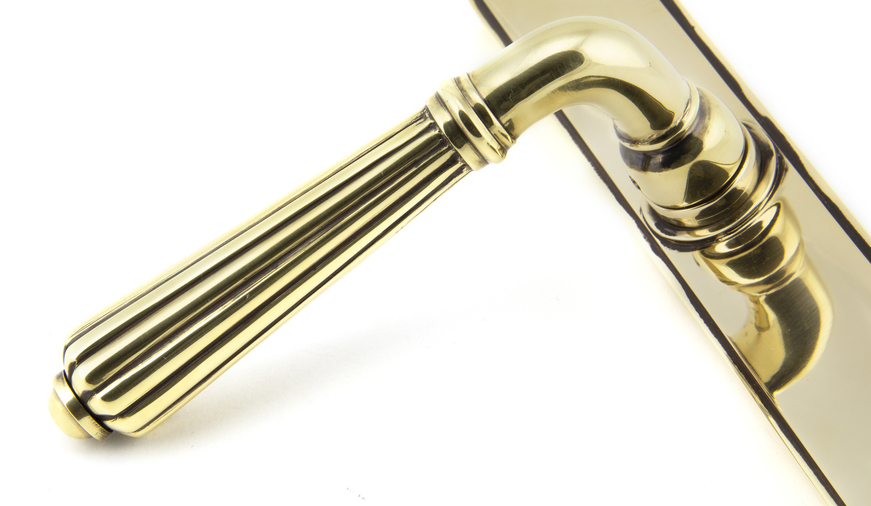 45314 - Aged Brass Hinton Slimline Lever Espag. Lock Set FTA Image 4