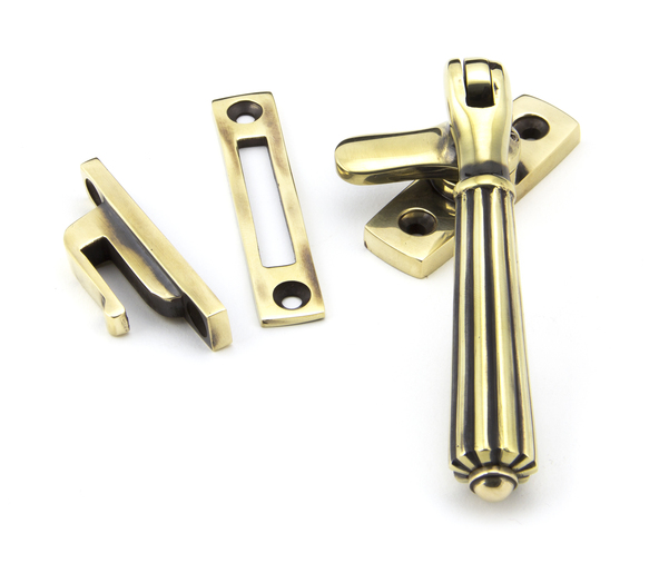 45339 - Aged Brass Locking Hinton Fastener FTA Image 1