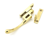 45396 - Polished Brass Night-Vent Locking Peardrop Fastener - LH - FTA Image 2 Thumbnail