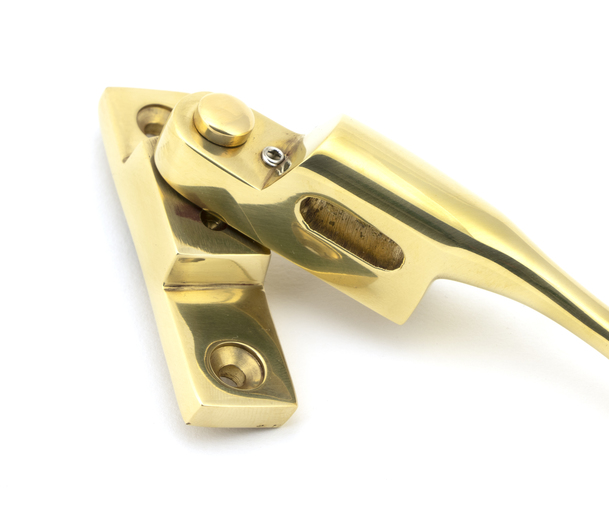 45396 - Polished Brass Night-Vent Locking Peardrop Fastener - LH - FTA Image 3