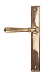 45432 - Polished Bronze Newbury Slimline Lever Latch Set - FTA Image 1 Thumbnail