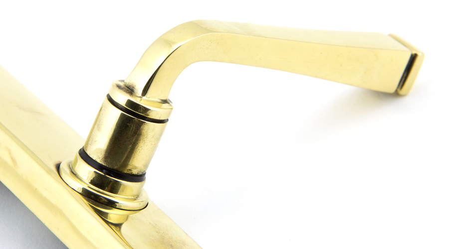 45448 - Aged Brass Avon Slimline Lever Latch Set FTA Image 4