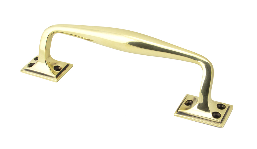 45461 - Aged Brass 230mm Art Deco Pull Handle FTA Image 1