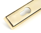 45498 - Aged Brass Hammered Newbury Slimline Espag. Lock Set FTA Image 8 Thumbnail