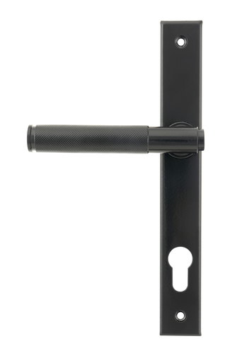 45527 - Black Brompton Slimline Lever Espag. Lock Set - FTA Image 1