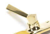 45761 - Polished Brass Straight Lever Euro Lock Set - FTA Image 2 Thumbnail