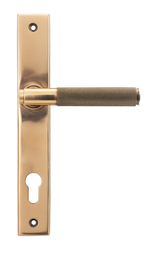 45776 - Polished Bronze Brompton Slimline Espag. Lock Set - FTA Image 1