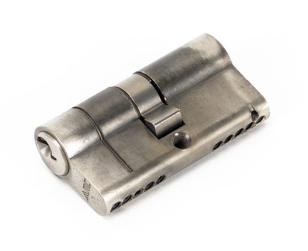 45802 - Pewter 30/30 5pin Euro Cylinder - FTA Image 1