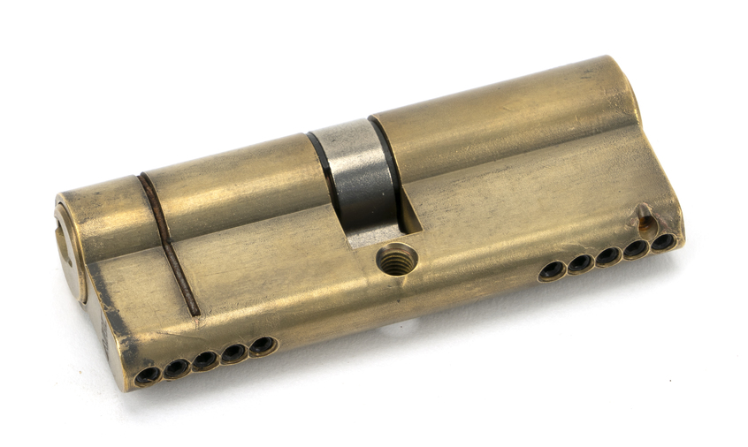 45811 - Aged Brass 40/40 5pin Euro Cylinder FTA Image 1