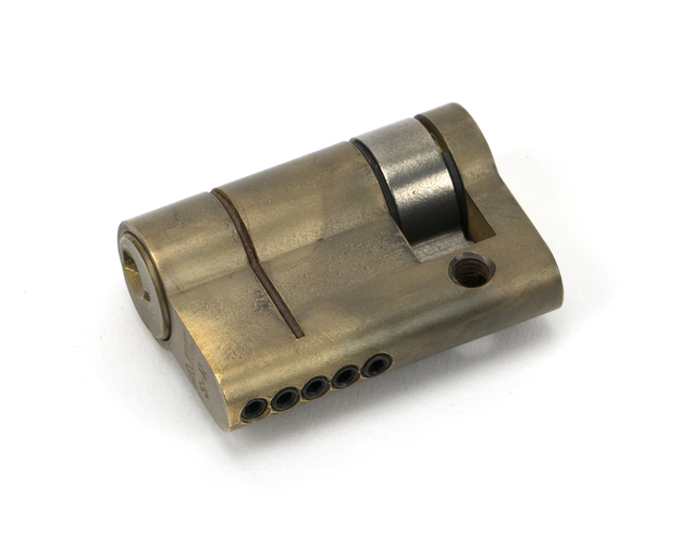 45883 - Aged Brass 35/10 5pin Single Cylinder FTA Image 1