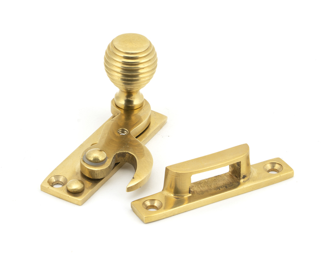 45935 - Polished Brass Beehive Sash Hook Fastener - FTA Image 1