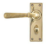 46211 - Aged Brass Hammered Newbury Lever Bathroom Set FTA Image 1 Thumbnail