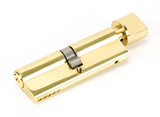 Lacquered Brass 45/45 5pin Euro Cylinder/Thumbturn Image 1 Thumbnail