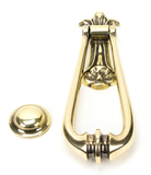 49550 - Aged Brass Loop Door Knocker FTA Image 2 Thumbnail