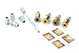 49592 - Aged Brass Secure Stops (Pack of 4) FTA Image 1 Thumbnail
