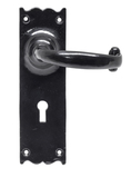 73106 - Black Cottage Lever Lock Set - FTA Image 1 Thumbnail