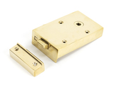 83571 - Polished Brass Right Hand Bathroom Latch - FTA Image 1 Thumbnail