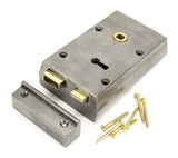 83584 - Iron Right Hand Rim Lock - Small Image 4 Thumbnail