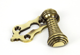 83817 - Aged Brass Beehive Escutcheon FTA Image 1 Thumbnail