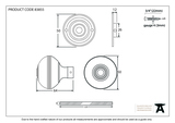 83855 - Polished Nickel 50mm Prestbury Mortice/Rim Knob Set - FTA Image 2 Thumbnail