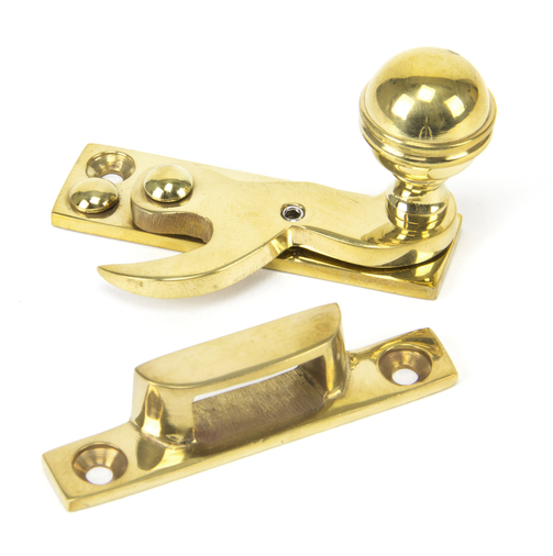 83889 - Polished Brass Prestbury Sash Hook Fastener - FTA Image 1
