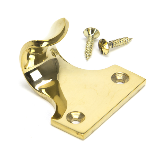 83890 - Polished Brass Sash Lift - FTA Image 2