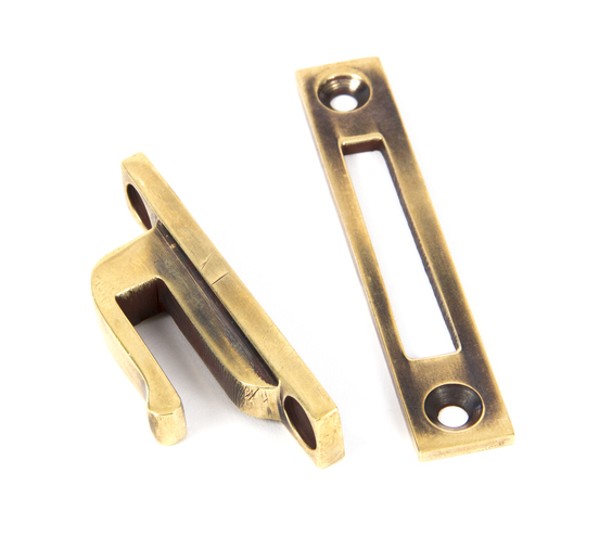 83917 - Aged Brass Locking Reeded Fastener FTA Image 2