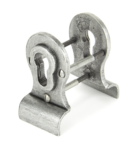 90040 - Pewter 50mm Euro Door Pull (Back to Back fixings) - FTA Image 1
