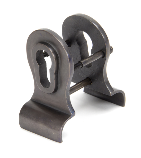 90067 - Aged Bronze 50mm Euro Door Pull (Back to Back fixings) FTA Image 1
