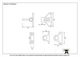90267 - Lacquered Brass Fanlight Catch + Two Keeps Image 2 Thumbnail