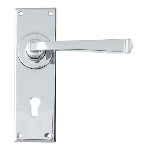 90359 - Polished Chrome Avon Lever Lock Set - FTA Image 1