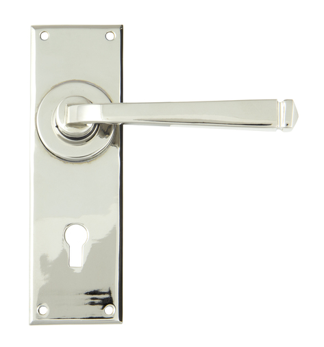 90360 - Polished Nickel Avon Lever Lock Set - FTA Image 1