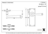 90363 - Polished Chrome Avon Lever Latch Set - FTA Image 5 Thumbnail