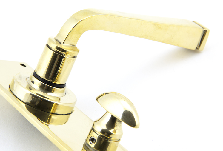 90366 - Aged Brass Avon Lever Bathroom Set FTA Image 5