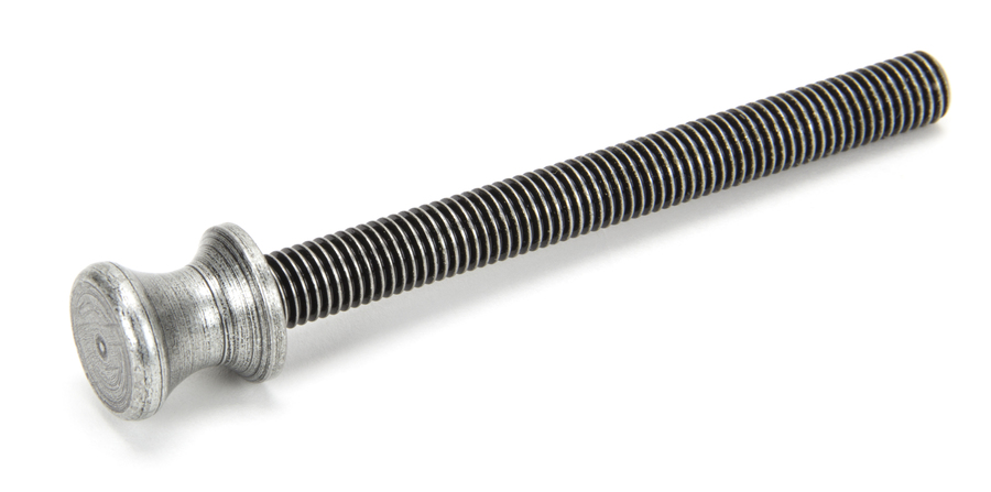 90440 - Pewter ended SS M10 110mm Threaded Bar - FTA Image 1