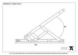 91032 - SS 12'' Defender Friction Hinge - Top Hung - FTA Image 2 Thumbnail