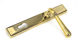 91413 - Aged Brass Newbury Slimline Lever Espag. Lock Set FTA Image 3 Thumbnail