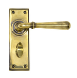 91416 - Aged Brass Newbury Lever Bathroom Set FTA Image 1 Thumbnail