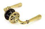 91418 - Aged Brass Newbury Lever on Rose Set FTA Image 2 Thumbnail