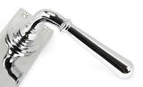91421 - Polished Chrome Newbury Lever Lock Set - FTA Image 2 Thumbnail