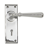 91421 - Polished Chrome Newbury Lever Lock Set - FTA Image 1 Thumbnail