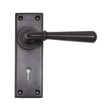 91435 - Aged Bronze Newbury Lever Lock Set - FTA Image 1 Thumbnail
